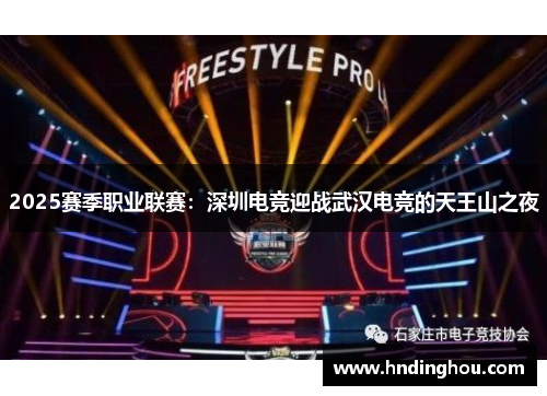 2025赛季职业联赛：深圳电竞迎战武汉电竞的天王山之夜